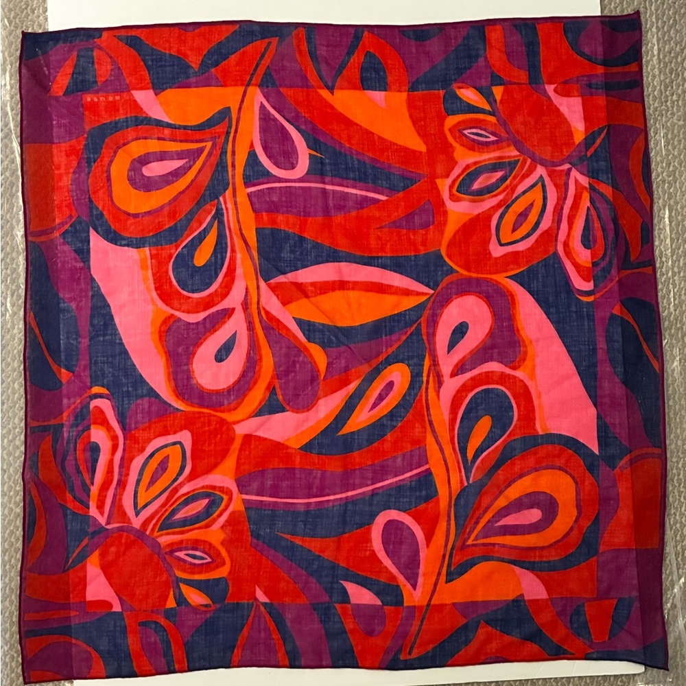 Acute Vibrant Abstract Scarf